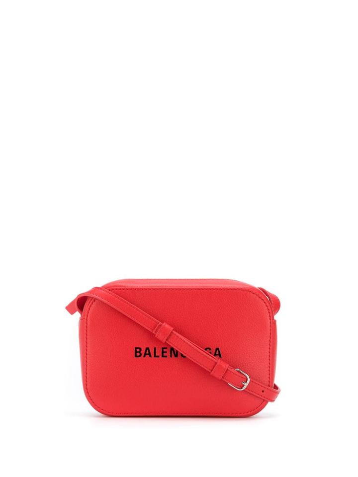 Balenciaga Xs Everyday Camera Bag - Red