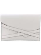 Eleventy - Envelope Clutch - Women - Leather - One Size, Grey, Leather