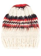 Christopher Raeburn 'x The Woolmark Company Hand Knit' Beanie, Women's, White, Merino