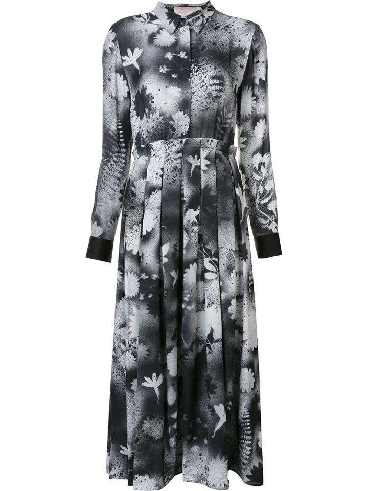 Christopher Kane Floral Spray Paint Dress