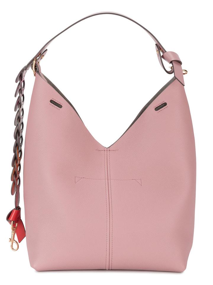 Anya Hindmarch - Bucket Shoulder Bag - Women - Leather - One Size, Pink/purple, Leather