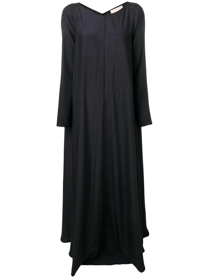 Sartorial Monk Oversized Maxi Dress - Black