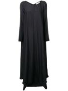Sartorial Monk Oversized Maxi Dress - Black