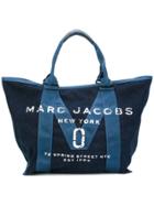 Marc Jacobs Logo Top Handle Tote - Black