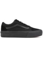 Vans Lace Up Sneakers - Black