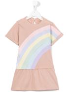 Stella Mccartney Kids Rainbow Dress, Toddler Girl's, Size: 4 Yrs, Pink/purple