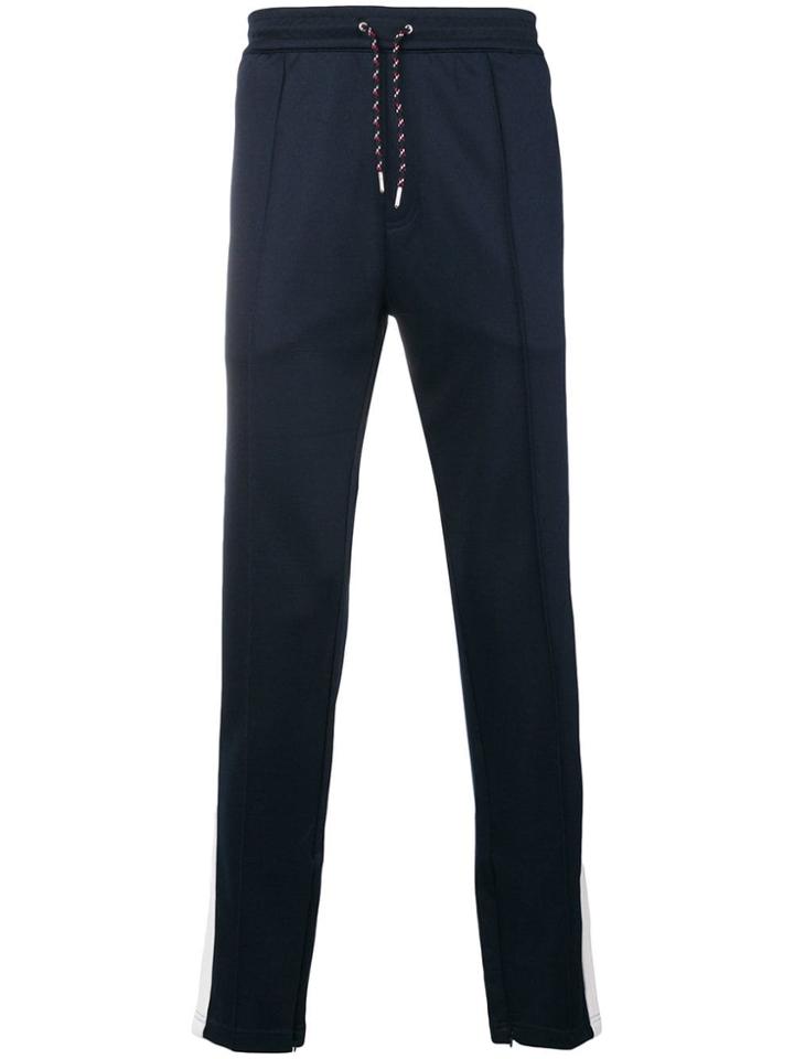Burberry Side Stripe Tailored Joggers - Blue