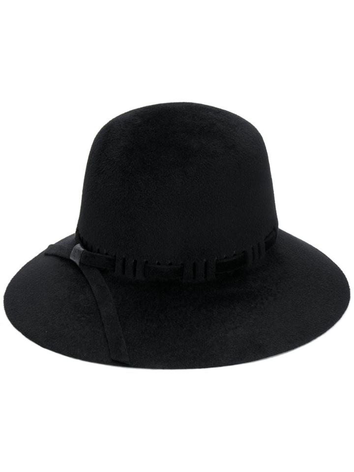 Gucci Tie Detail Bucket Hat - Black