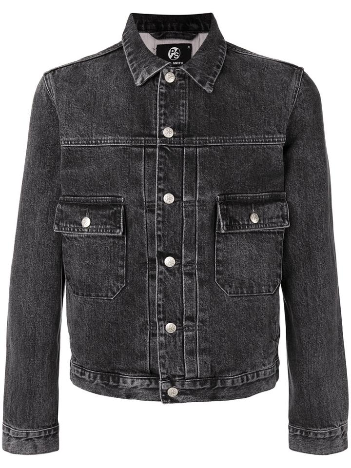 Ps By Paul Smith - Denim Jacket - Men - Cotton - L, Grey, Cotton