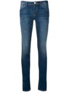 Emporio Armani Faded Slim Jeans - Blue