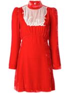 Vivetta Embroidered Logo Bib Dress