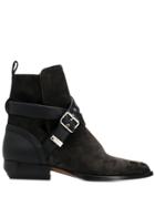 Chloé Buckled Ankle Boots - Black