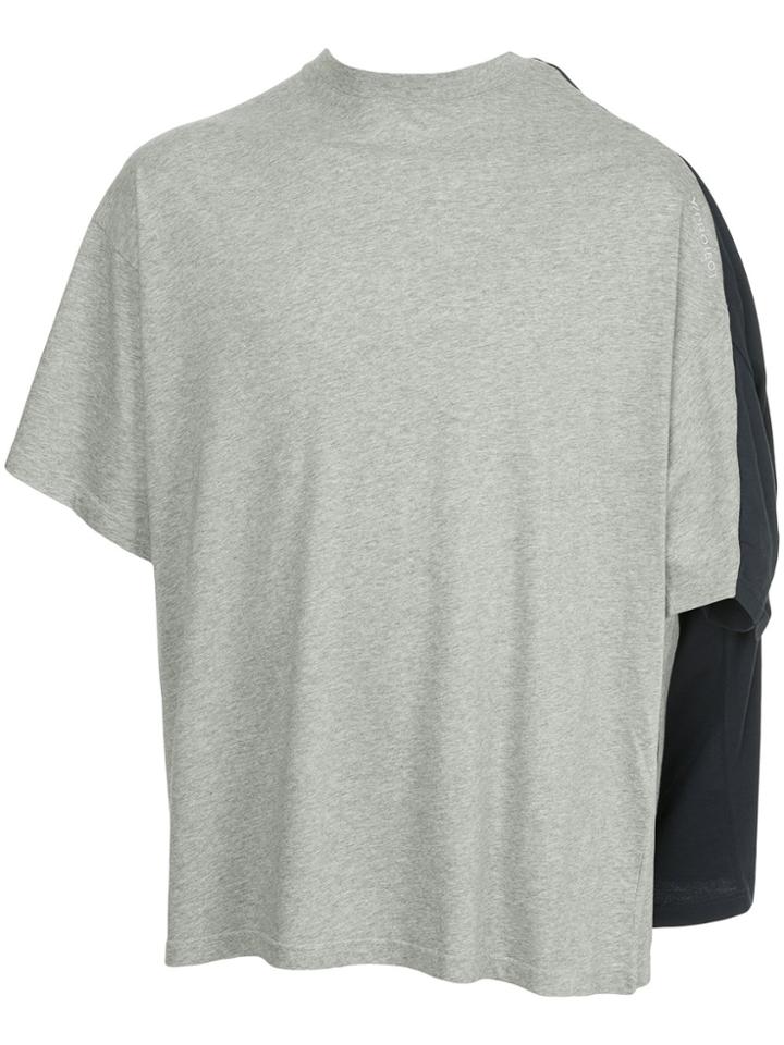 Y / Project Double T-shirt - Grey