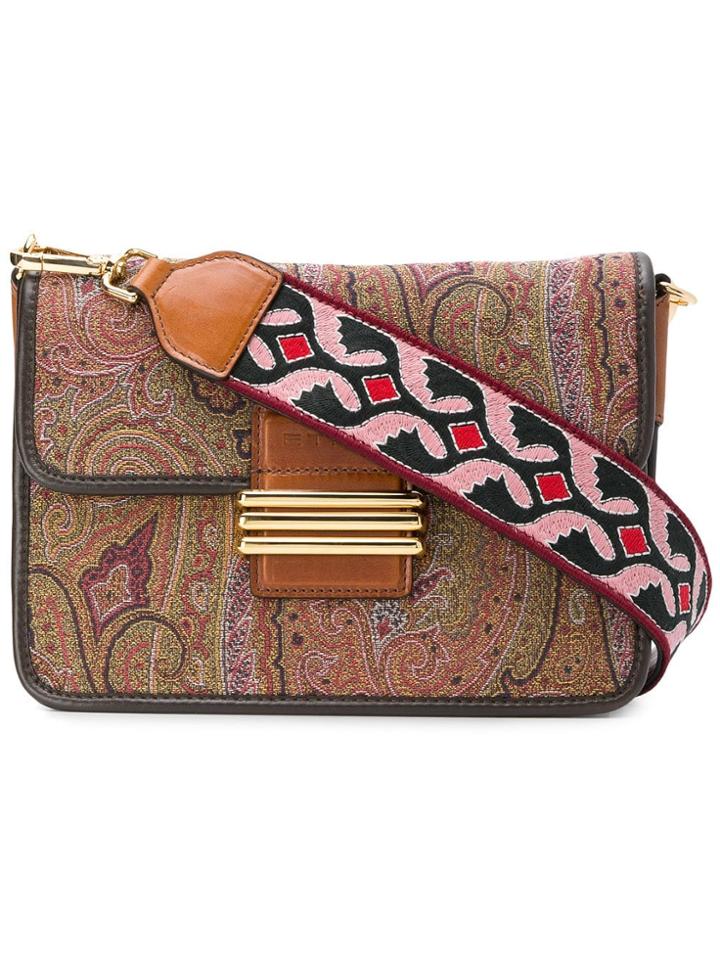Etro Paisley Rainbow Bag - Yellow & Orange