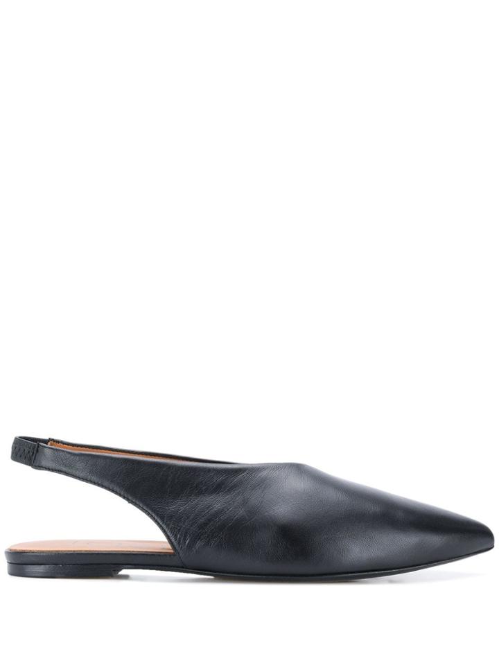 Joseph Sadie Slingback Ballerina Shoes - Black