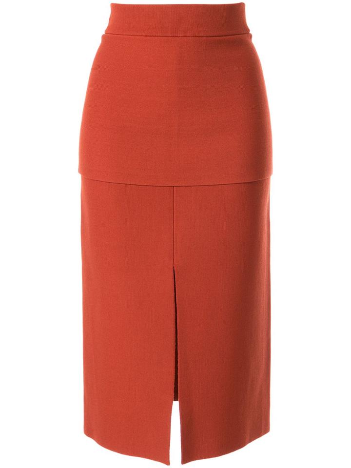Camilla And Marc Chandler Knitted Skirt - Brown