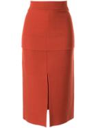 Camilla And Marc Chandler Knitted Skirt - Brown
