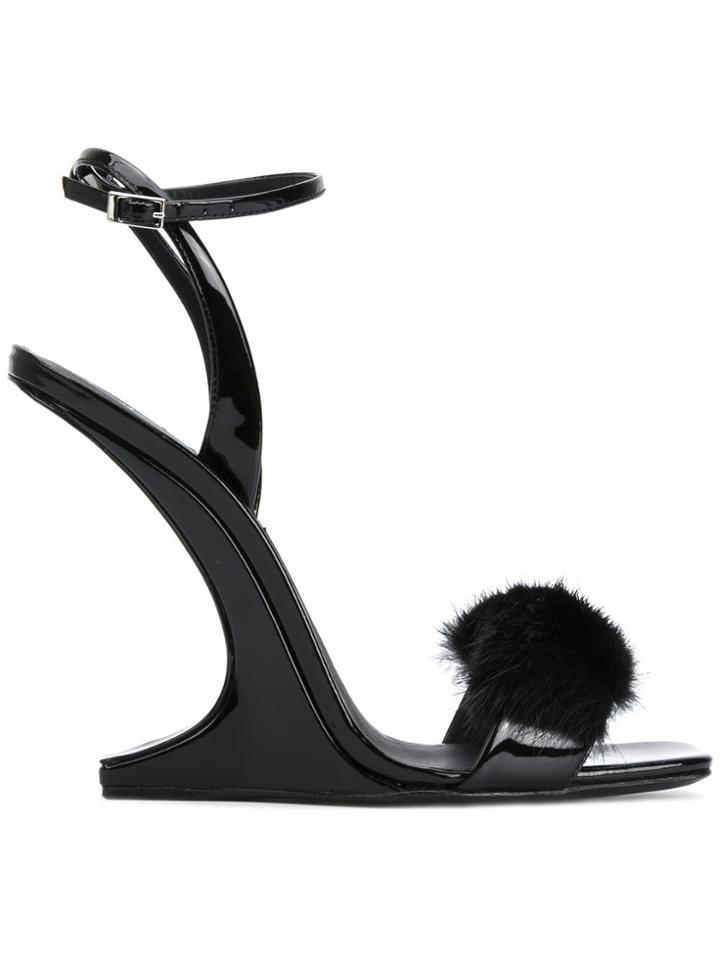 Giuseppe Zanotti Picard Winter Sandals - Black