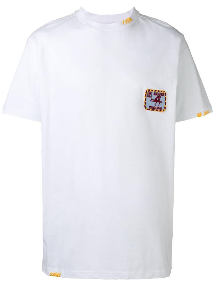 Palm Angels - Chest Patch T-shirt - Men - Cotton - Xl, White, Cotton