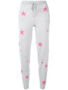 Chinti & Parker Cashmere Star Print Joggers - Grey