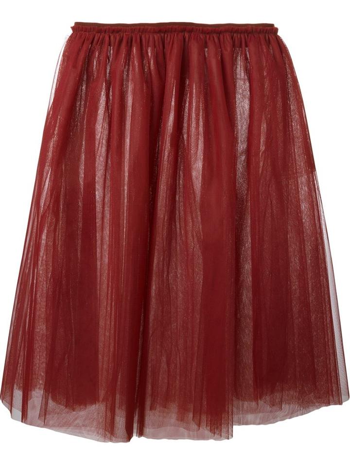 Golden Goose Deluxe Brand Violet Skirt, Women's, Size: M, Red, Polyester