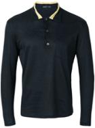 Helmut Lang Pre-owned Long Sleeve Polo Shirt - Brown