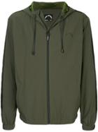 The Upside Hooded Zipped Jacket - Green