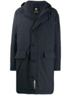 Ecoalf Hooded Shell Jacket - Blue