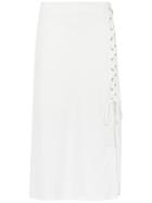 Olympiah Chinchero Midi Skirt - White