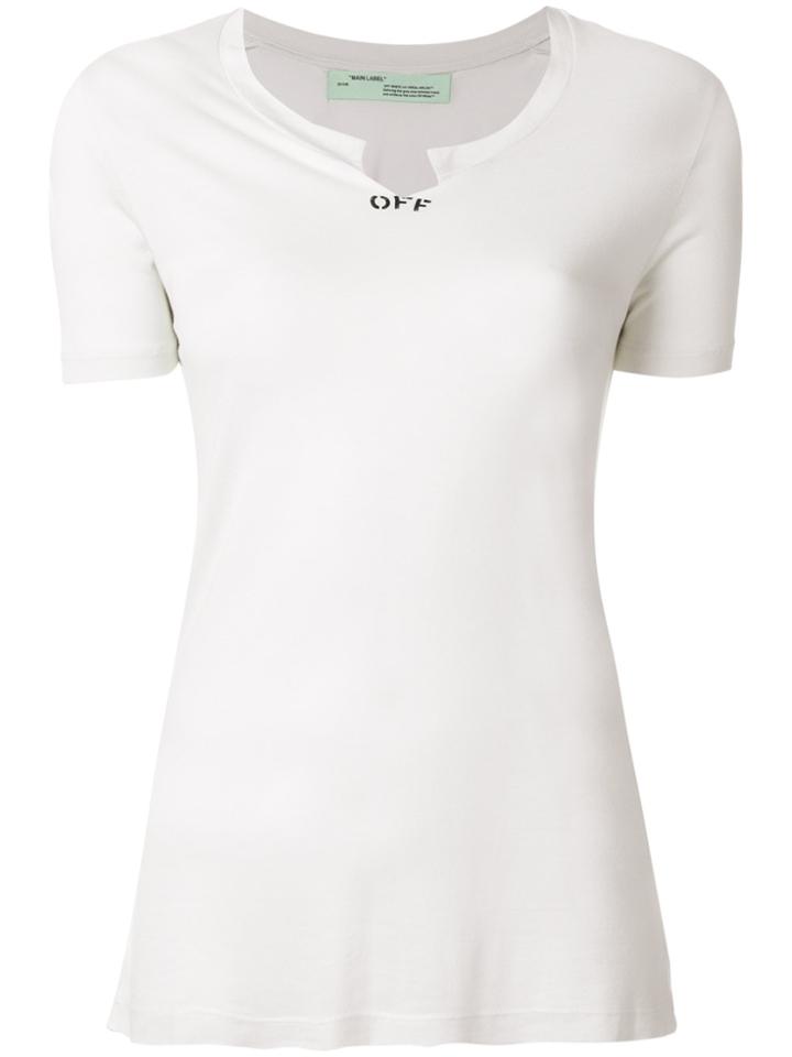 Off-white Off Slit T-shirt