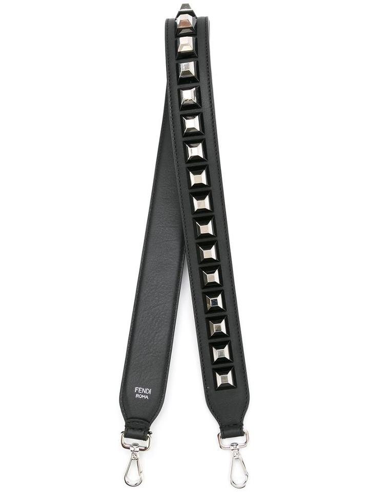 Fendi Strap You Interchangeable Strap, Women's, Black, Leather/metal (other)