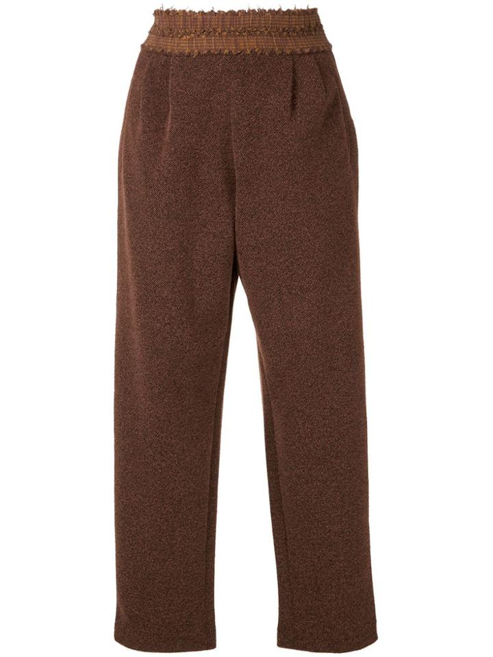 Framed Calça Cigarrete Match Framed - Brown