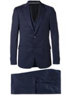 Z Zegna - Three Piece Suit - Men - Cupro/wool - 48, Blue, Cupro/wool