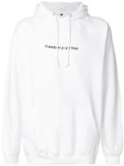 F.a.m.t. Freedom Is Not Free Hoodie - White