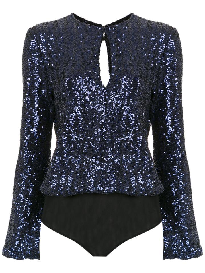 Nk Sequinned Body - Blue