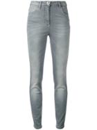 Philipp Plein Embroidered Skinny Jeans - Grey