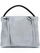 Maison Margiela Knot Detail Shoulder Bag, Women's, Grey