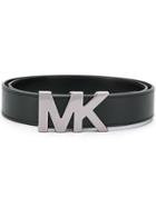 Michael Michael Kors Logo-buckle Belt - Black
