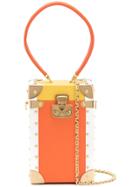 Luis Negri Colour-block Clutch - Yellow