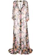 Lelloue Flared Sleeve Kaftan Lelloue - Black