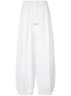 Unconditional Loose Fit Trousers - White