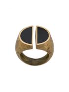 Andrea D'amico Divided Signet Ring - Gold