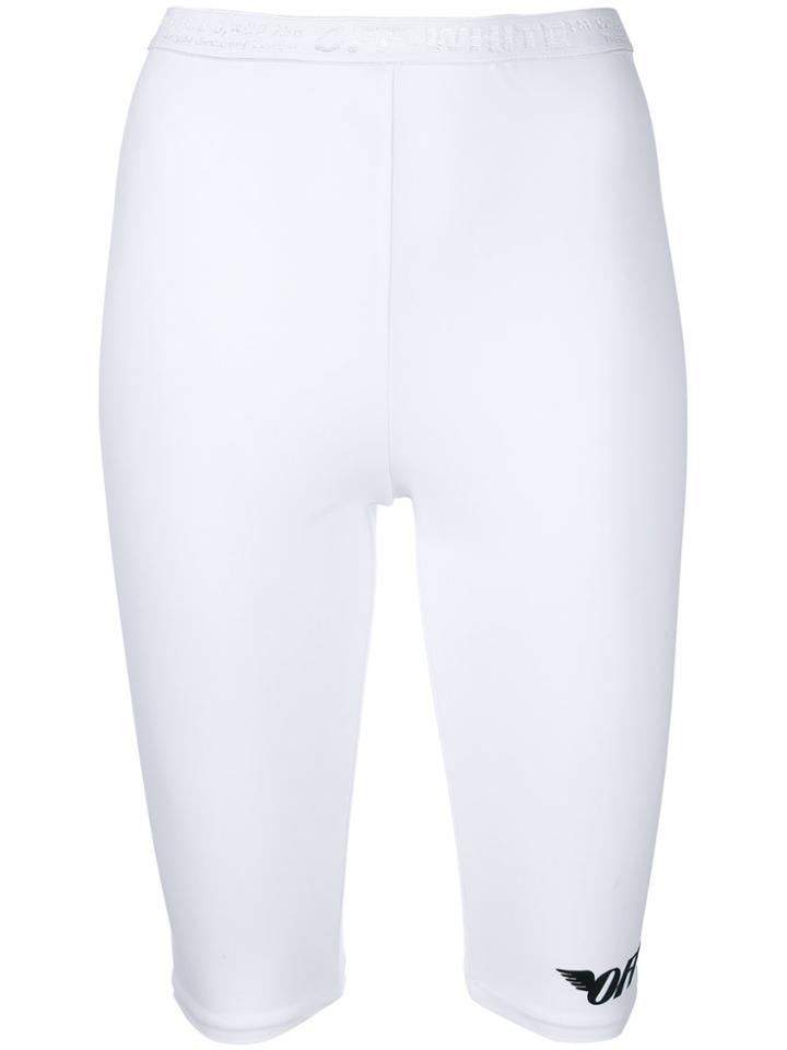 Off-white Cropped Leggings