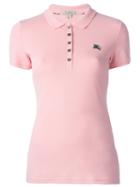 Burberry Classic Polo Shirt, Women's, Size: Large, Pink/purple, Cotton/spandex/elastane