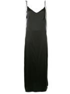 Kacey Devlin Spaghetti Strap Dress - Black