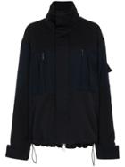 Ambush Logo Print Wool Jacket - Black