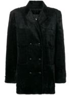 Fendi Pre-owned Teddy Coat - Black