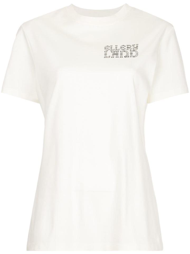 Ellery Pisces T-shirt - White
