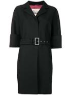 Herno Belted Short-sleeve Coat - Black