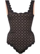 Marysia 'palm Spring Lasercut' Swimsuit, Women's, Size: Xs, Black, Polyamide/spandex/elastane